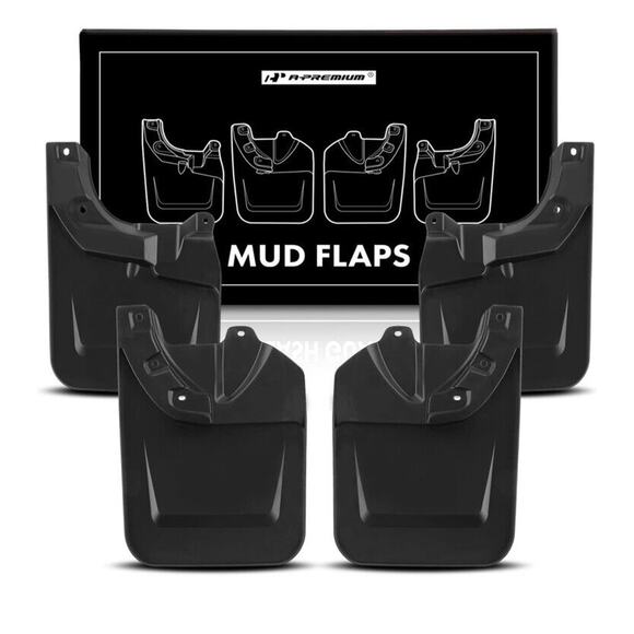 Splash Guards Mud Flaps 4 Mudguard Fender Flares Toyota Tacoma 2023 2024 NIB NEW - Picture 10 of 12